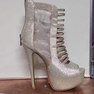 Sheik glitter high heels